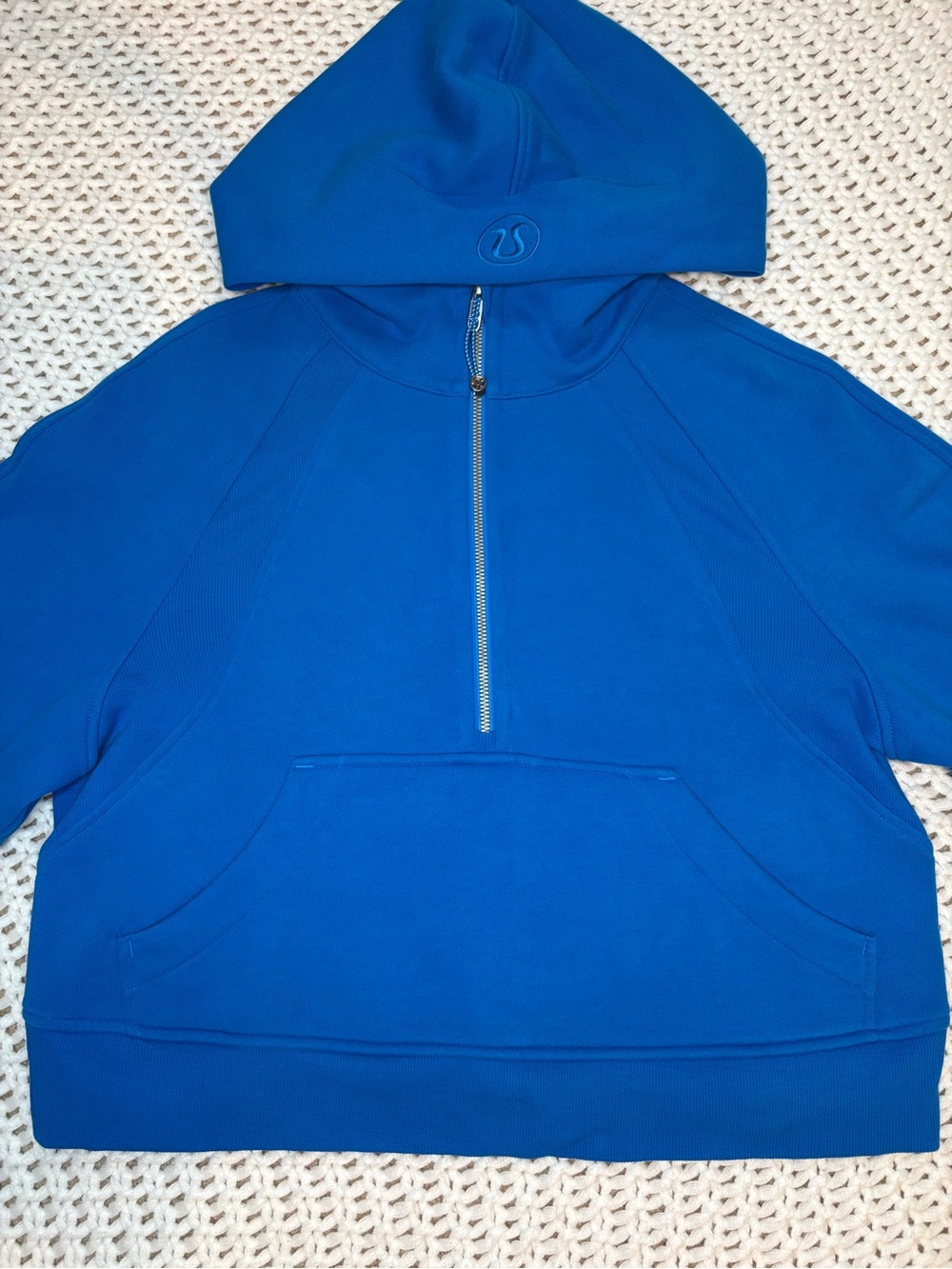 RARE! lululemon poolside scuba oversized half zip hoodie size xs/s - Picture 6 of 12